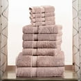 thumbnail image 1 of Superior 800 GSM Egyptian Cotton 2-Piece Bath Sheet Set, Soft Ultra Absorbent Towels, Navy Blue, 1 of 10