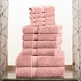 thumbnail image 1 of Superior 800 GSM Egyptian Cotton 10-Piece Heavyweight Towel Set, Tea Rose, 1 of 10