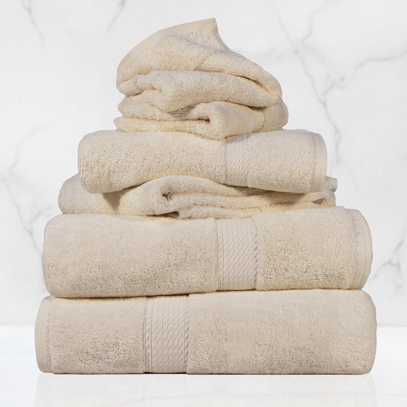 Superior 800 GSM Egyptian Cotton 2-Piece Bath Sheet Set, Soft Ultra Absorbent Towels, Charcoal
