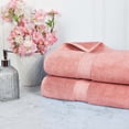 thumbnail image 1 of Superior 800 GSM Egyptian Cotton Heavyweight Bath Sheet Set of 2, Tea Rose, 1 of 10