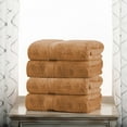 thumbnail image 1 of Superior 800 GSM Egyptian Cotton Heavyweight Bath Towel Set of 4, Rust, 1 of 10