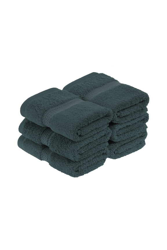 800 GSM Egyptian Cotton 10-Piece Towel Set, Soft Ultra Absorbent Towels, Light Blue