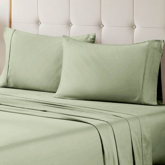 Superior Egyptian Cotton Pillowcase Set, Standard, White