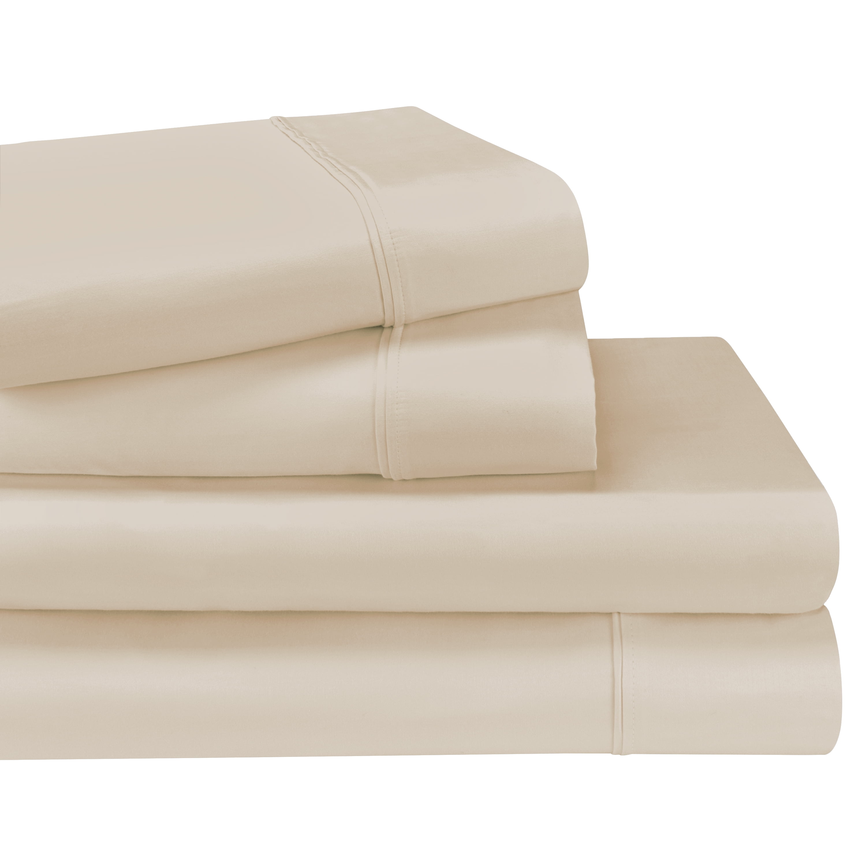 Superior Egyptian Cotton Sheet Set, Queen, Ivory - Walmart.com