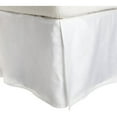 thumbnail image 1 of Superior Egyptian Cotton Solid Bed Skirt, King, White, 1 of 3