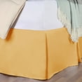 thumbnail image 1 of Superior Egyptian Cotton Solid Bed Skirt, Queen, Gold, 1 of 3