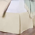 thumbnail image 1 of Superior Egyptian Cotton Solid Bed Skirt, Queen, Ivory, 1 of 3