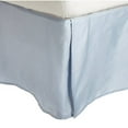 thumbnail image 1 of Superior Egyptian Cotton Solid Bed Skirt, Queen, Light Blue, 1 of 3
