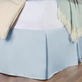 thumbnail image 1 of Superior Egyptian Cotton Solid Bed Skirt, Twin, Light Blue, 1 of 3