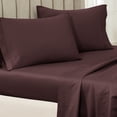 thumbnail image 1 of Superior Egyptian Cotton Solid Pillowcase Set, King, Plum, 1 of 5