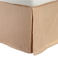 thumbnail image 1 of Superior Egyptian Cotton Stripe Bed Skirt, Twin, Beige, 1 of 2