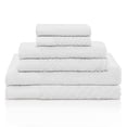 thumbnail image 1 of Superior Egyptian Cotton Two Pattern and Solid 6-Piece Towel Set, 1 of 5