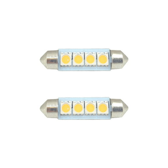 Superior Electric 211-4W-D2 Boat and RV LED Light Bulb - 4LED 12V 85 Lumens 1.2W White - 2/Pack