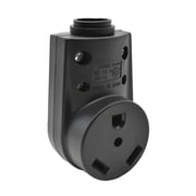 متفوقة كهربائية RVA1594 30 AMP RV Receptacle NEMA TT-30R مع مقبض - معتمد من ETL