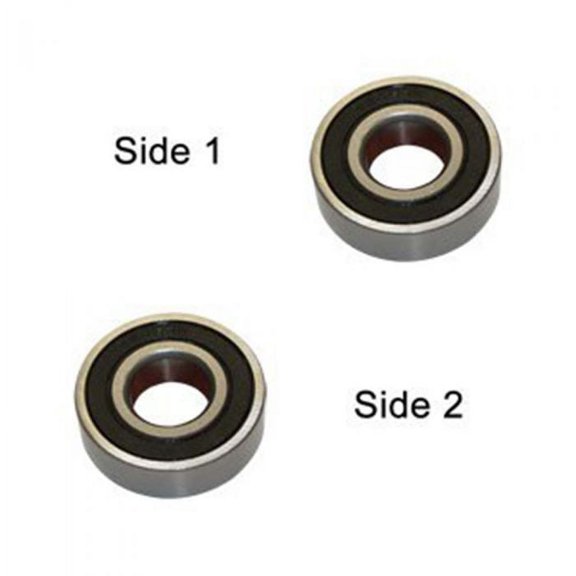 Superior Electric SE 607-2RS-D Replacement Ball Bearing - 2 x Seal, ID 7 mm x OD 19 mmx W 6 mm Bosch 2600905032, Dewalt 573119-02, 605040-02 (2pcs/pk)
