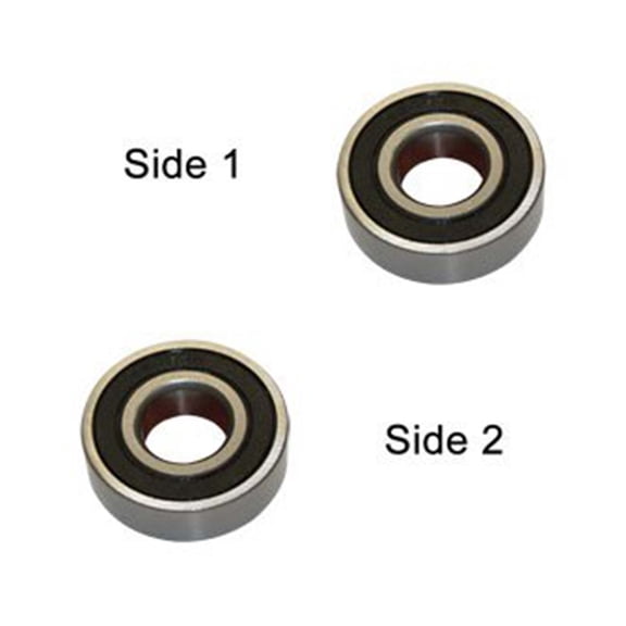 Superior Electric SE 6203-2RS-D Replacement Ball Bearing - 2 x Seal,ID 17 mm x OD 40 mmx W 12 mm Makita 211256-2, Bosch 2610024748, Delta 1086894S (2pcs/pk)