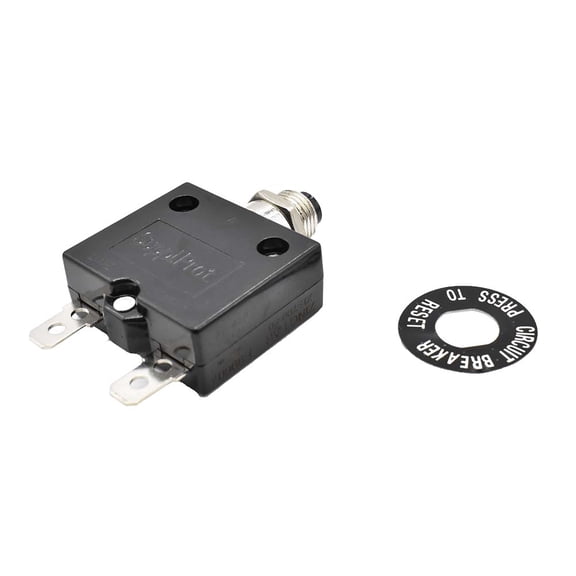 Superior Electric SE20OLS 20 Amps Push button Thermal Circuit Breaker Reset Boot Switch - SE20OLS