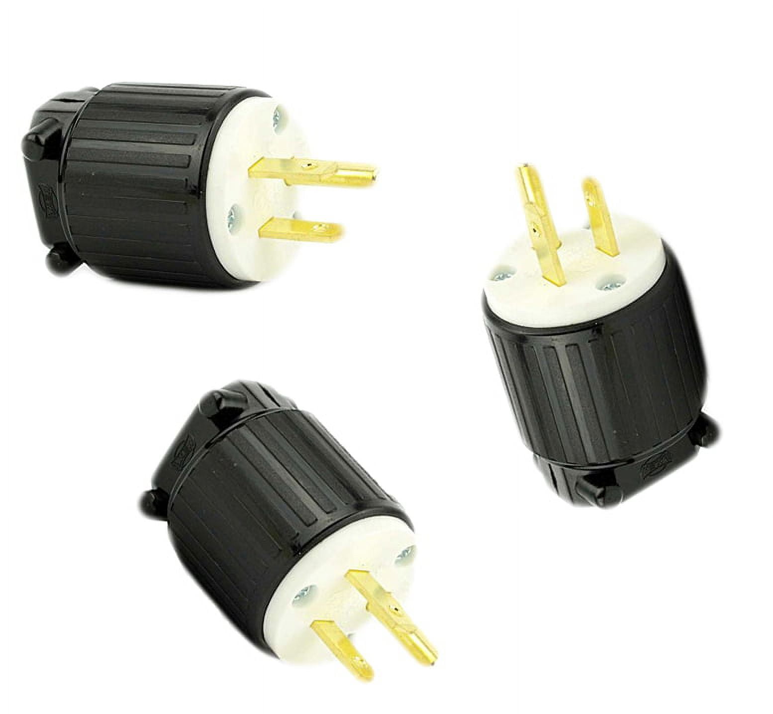 Superior Electric US Standard 3 Prong Plug, 3 Pack, SP-P2-3PK - Walmart.com