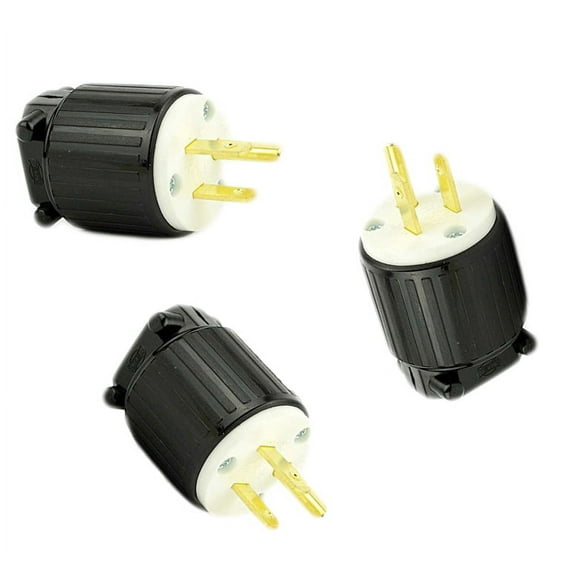 Superior Electric US Standard 3 Prong Plug, 3 Pack, SP-P2-3PK