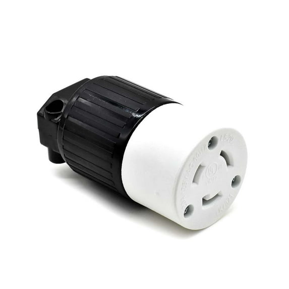 Superior Electric YGA018F Twist Lock Electrical Receptacle 3 Wire, 20 Amps, 125V, NEMA L5-20R