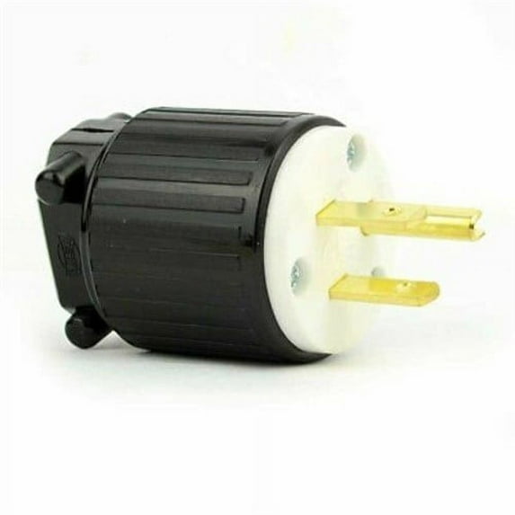 Superior Electric YGA019 15A-125V 3-Blade NEMA 5-15P Straight Electrical Plug