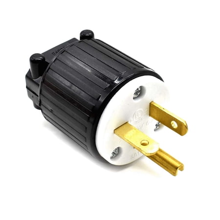 Superior Electric YGA022 Straight Electrical Plug 3 Wire, 20 Amps, 250V, NEMA 6-20P - YGA022