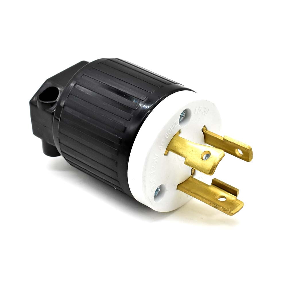 Superior Electric YGA024 Twist Lock Electrical Plug 3 Wire, 30 Amps, 125V, NEMA L5-30P - YGA024