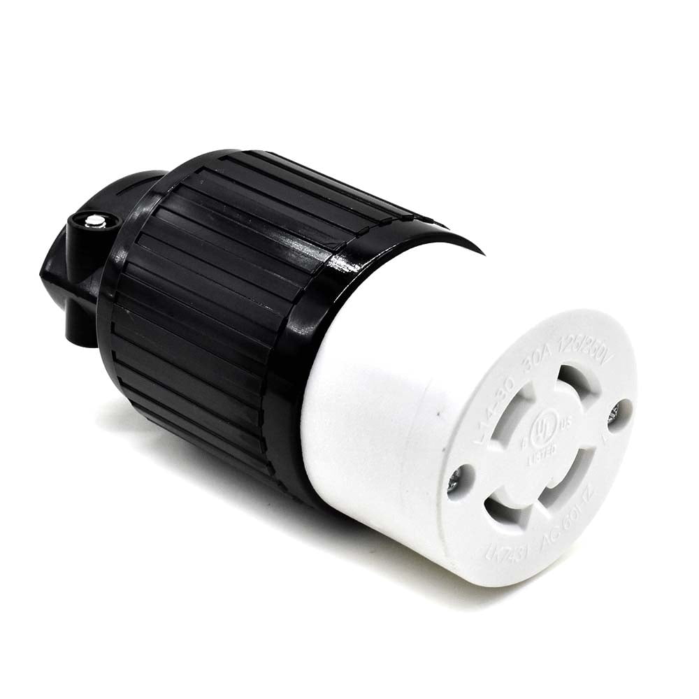 Superior Electric YGA025F 30 Amps, 125/250V, NEMA L14-30R Twist Lock 4-Wire Electrical Receptacle YGA025F