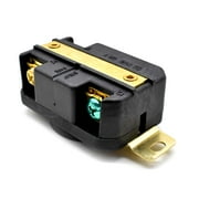 Superior Electric YGP017F Twist Lock Wall Mount Electrical Receptacle 3 Wire, 30 Amps, 250V, NEMA L6-30R