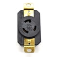 thumbnail image 1 of Superior Electric?YGP018F?Twist Lock Wall Mount Electrical Receptacle 3 Wire, 20 Amps, 125V, NEMA L5-20R, 1 of 6