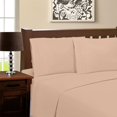 thumbnail image 1 of Superior Embroidered Microfiber Pillowcase Set, King, Tan, 1 of 4