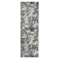 thumbnail image 1 of Superior Euphemia Distressed Modern Indoor Runner Rug, 2' 7" x 6', Blue, 1 of 5