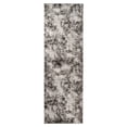 thumbnail image 1 of Superior Euphemia Distressed Modern Indoor Runner Rug, 2' 7" x 8', Charcoal, 1 of 5