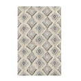 thumbnail image 1 of Superior Evren Hand-Tufted Cotton/Wool Textured Geometric Dove/Gray Farmhouse Area Rug, 6' x 9', 1 of 7