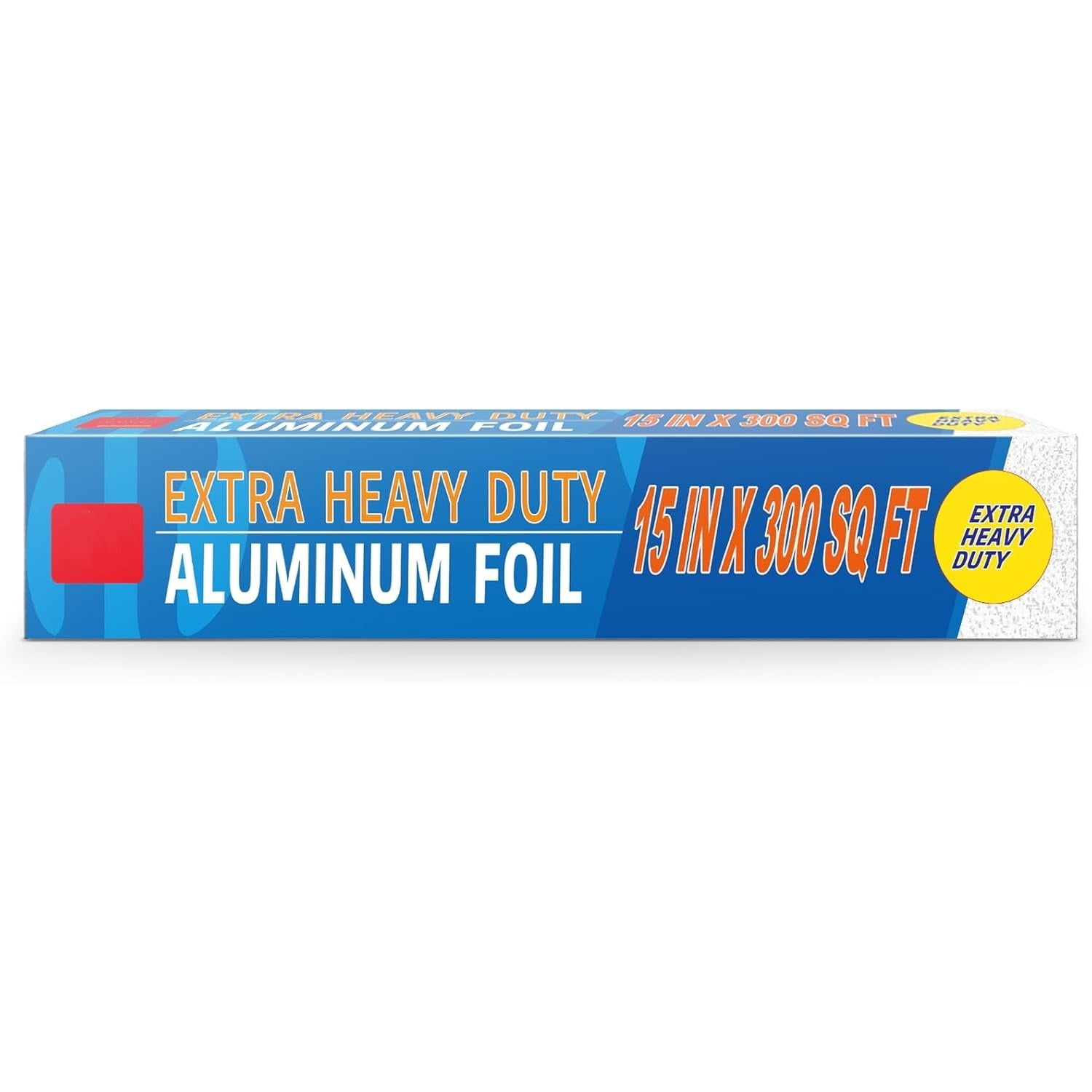Superior Extra Heavy Duty Aluminum Foil 300 Sq Ft(15 In Wide) with about 30% More Thicker than Regular Heavy Duty Foil, Pack of 1