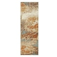 thumbnail image 1 of Superior Fifi Modern Branches Indoor Runner Rug, 2' 7" x 8', Cream/ Rust, 1 of 6