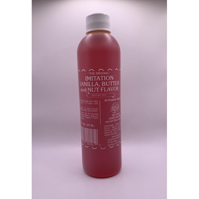 Superior Flavors VANILLA, BUTTER, & NUT Cooking and Baking Flavoring