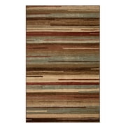 Superior Fulgor Abstract Lines Indoor Area Rug, Maroon, 7 x 9