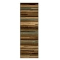 thumbnail image 1 of Superior Fulgor Abstract Lines Indoor Runner Rug, Taupe, 2' 7" x 8', 1 of 5