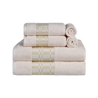 Mainstays Performance Solid 6-Piece Bath Towel Set - Coolwater ...