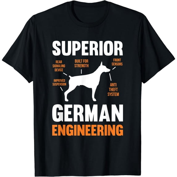 Superior German Engineering | Doberman Pinscher T-Shirt