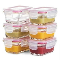 Rubbermaid 2856002 Container Food Storage Glass - 1.5 Cup, 1 - Baker's