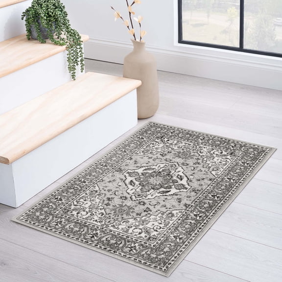 Superior Glendale Oriental Medallion Indoor Area Rug, 3' x 5', Rivulet