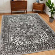 Superior Glendale Oriental Medallion Indoor Area Rug, 7x9, Rivulet