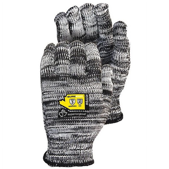 Superior Glove Cut-Resistant Gloves,Glove Size L,PK12 STPBW-L