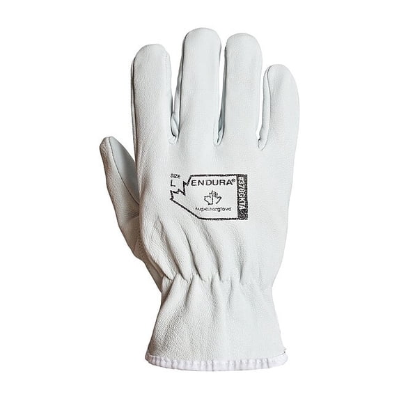 Superior Glove Gloves,Grain Goatskin,XL,PK12 378GKTA-XL