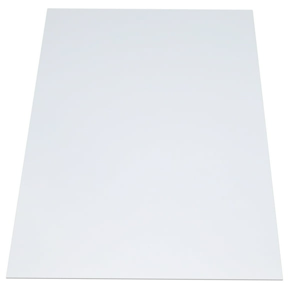 Superior Graphic Supplies White Matte/Matte Rigid Vinyl Sheet - .030 inches (30mil) Thickness x 8 inches Wide x 10 inches Long for DIY, Display, Projects, Prints and Crafts, Pack of 10