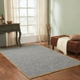thumbnail image 1 of Superior Hand-Woven Barrera Leather, Cotton, and Jute Area Rug, 1 of 6