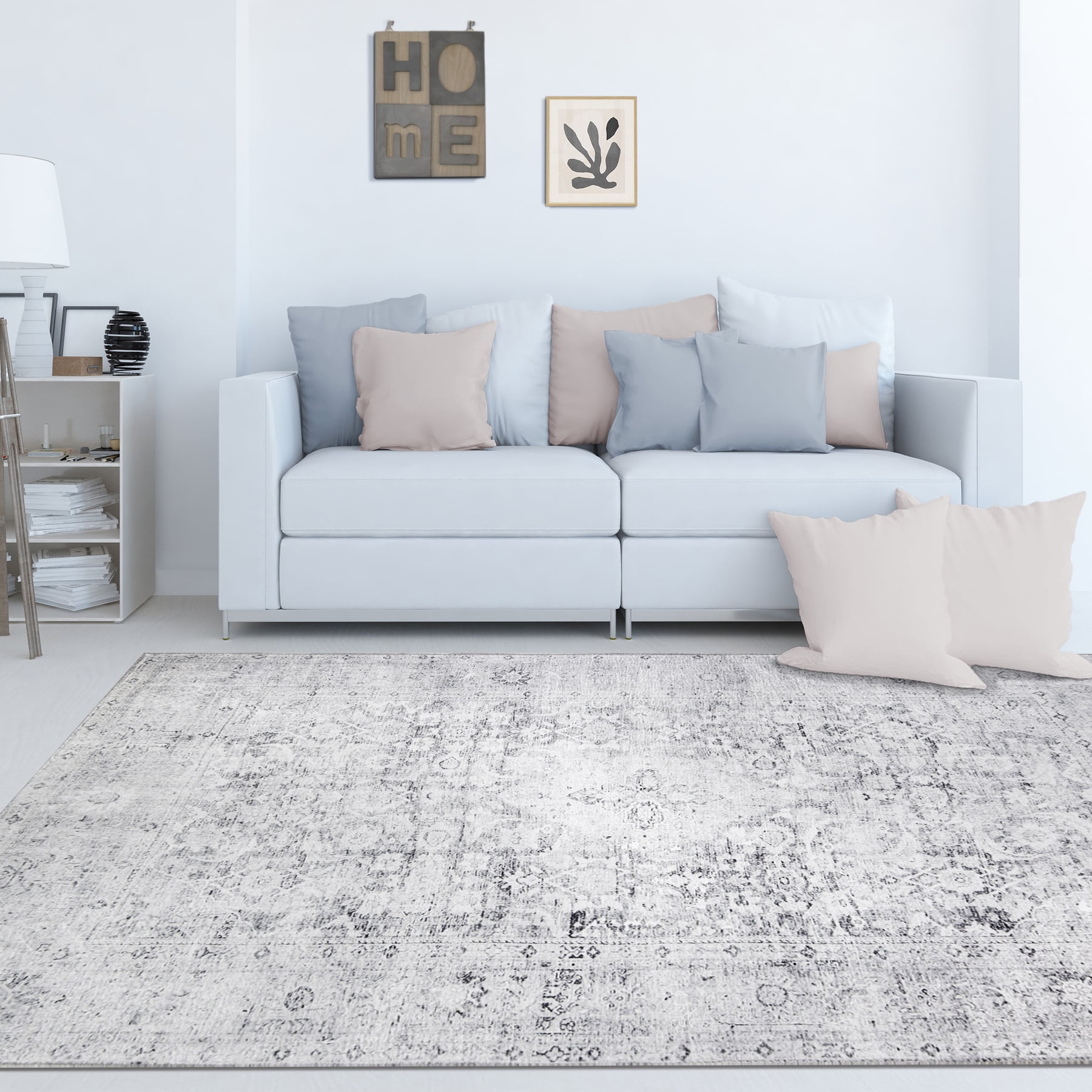 Superior Huda Rustic Oriental Indoor Area Rug,7' 6