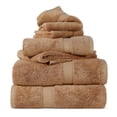 thumbnail image 1 of Superior Hymnia Egyptian Cotton 6-Piece Towel Set, Rust, 1 of 8